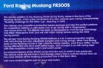 Ford Mustang Racing FR500S 2007 года